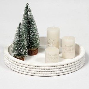 Round Wooden Tray