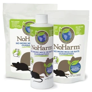 NoHarm Rodent Behavior Disruption Scent Kit - (4) 4 oz. Packs, 3 lb. Bag, 7 oz. Concentrate